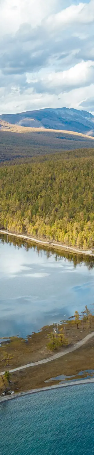 Aktiv unterwegs beim Khuvsgul See